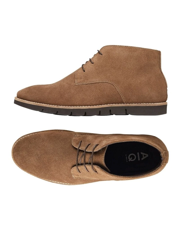 AQ by Aquila Bellard Khaki Suede Ankle Boots 2 AQ by Aquila Bellard Khaki Suede Ankle Boots - Image 2