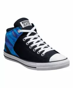 Converse Chuck Taylor High Street Black Mid Sneaker -Shoes Sales 890685640 7 720x928