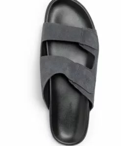 Rodd & Gunn Kendrick Place Carbon Grey Slide -Shoes Sales 892723780 7 720x928