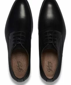 Johnny Bigg The Brennan Black Textured Dress Shoe -Shoes Sales 896899060 4 720x928