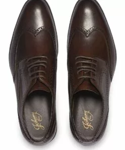 Johnny Bigg The Walter Brown Wing Brogue Dress Shoe -Shoes Sales 896899150 4 720x928