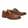 Johnny Bigg The Dale Tan Panel Textured Dress Shoe