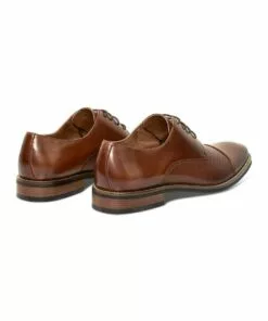 Johnny Bigg The Dale Tan Panel Textured Dress Shoe -Shoes Sales 896899240 3 720x928