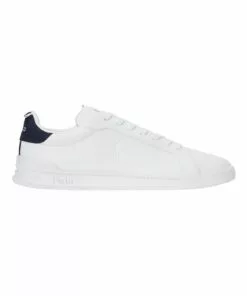 Polo Ralph Lauren Heritage Court Ii White Leather Sneaker