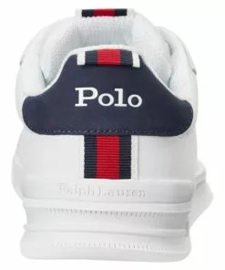 Polo Ralph Lauren Heritage Court Ii White Leather Sneaker -Shoes Sales 903218320 4 720x928