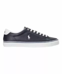 Polo Ralph Lauren Longwood Navy Leather Sneaker