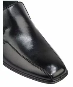 Hush Puppies Cahill Black Slip On Shoe -Shoes Sales 931987730 5 720x928